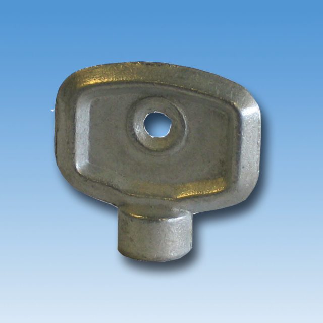 DE-001 nøgle til luftskrue. Blank metal. 5 mm
