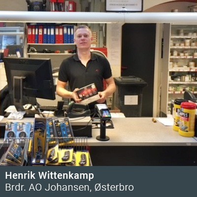 Henrik Wittenkamp, Brdr. AO Johansen på Østerbro