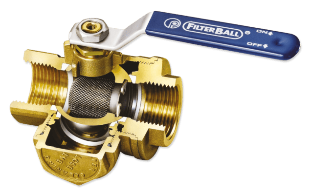 Filterball – 3-in-1 valve